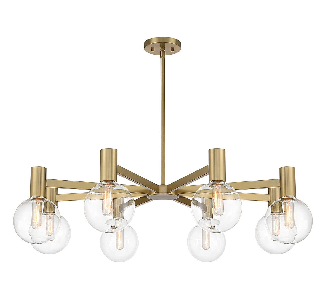 Savoy House Wright 1-3074-8-322 Chandelier Light - Warm Brass