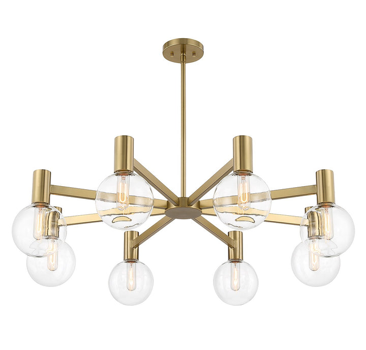 Savoy House Wright 1-3074-8-322 Chandelier Light - Warm Brass