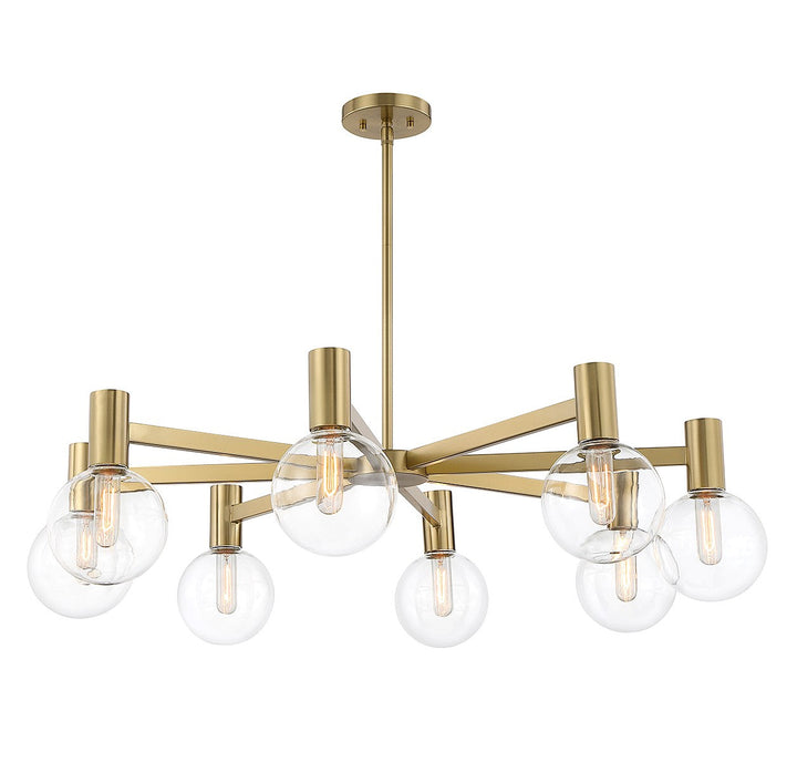 Savoy House Wright 1-3074-8-322 Chandelier Light - Warm Brass