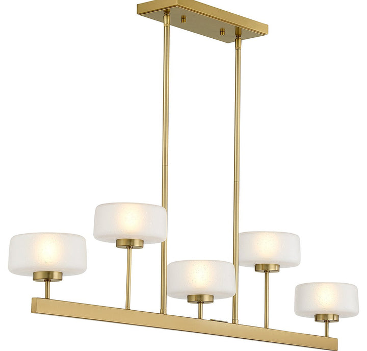 Savoy House Falster 1-5407-5-322 Pendant Light - Warm Brass