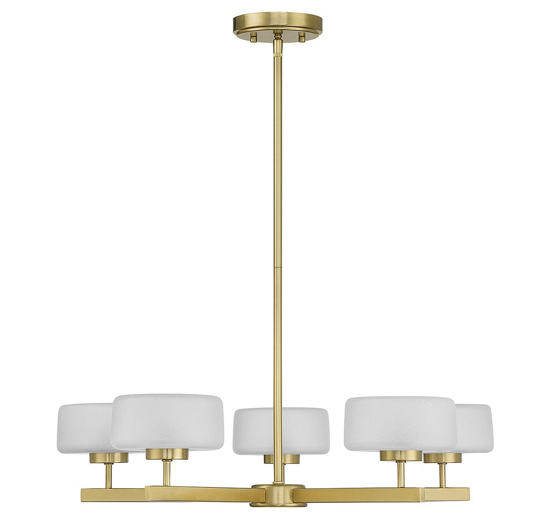 Savoy House Falster 1-5409-5-322 Chandelier Light - Warm Brass