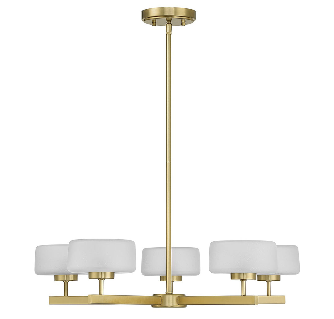Savoy House Falster 1-5409-5-322 Chandelier Light - Warm Brass