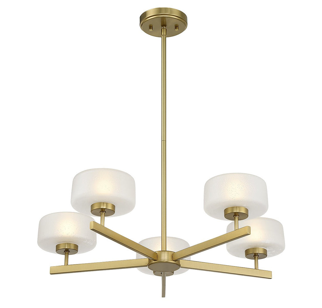 Savoy House Falster 1-5409-5-322 Chandelier Light - Warm Brass