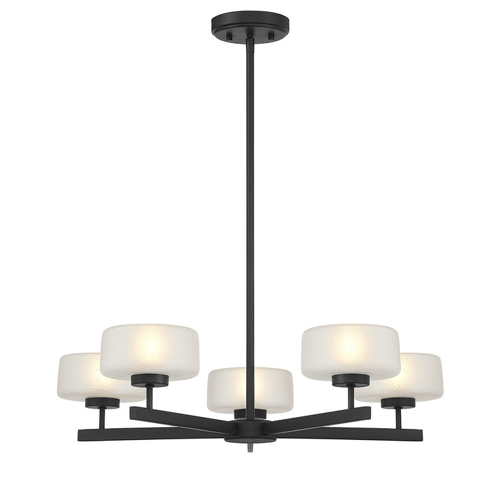 Savoy House Falster 1-5409-5-89 Chandelier Light - Matte Black