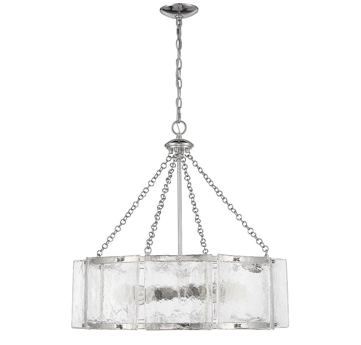 Savoy House Genry 1-8200-5-109 Chandelier Light - Polished Nickel