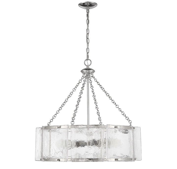 Savoy House Genry 1-8200-5-109 Chandelier Light - Polished Nickel