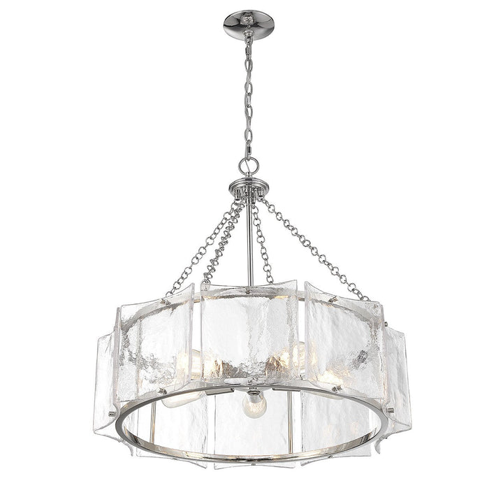 Savoy House Genry 1-8200-5-109 Chandelier Light - Polished Nickel