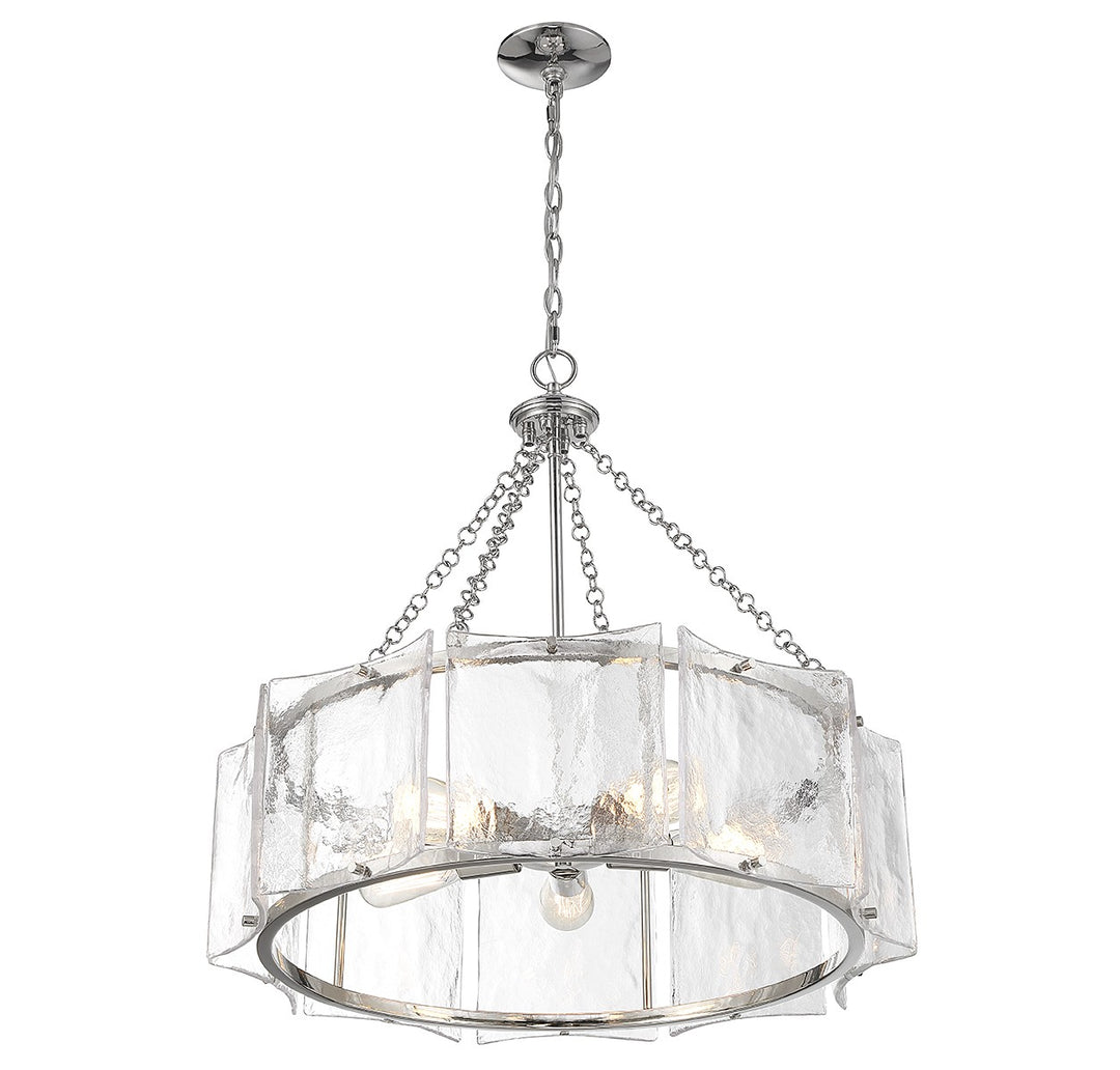 Savoy House Genry 1-8200-5-109 Chandelier Light - Polished Nickel