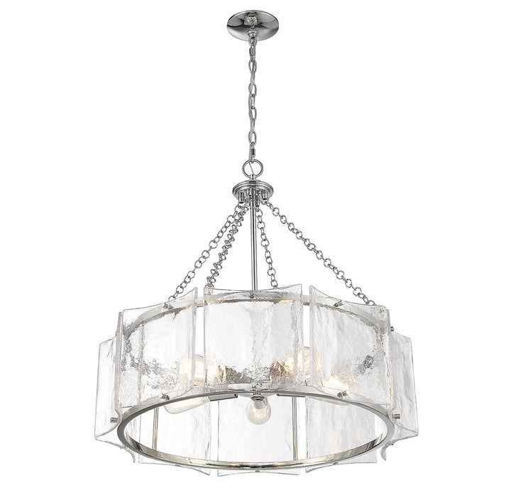 Savoy House Genry 1-8200-5-109 Chandelier Light - Polished Nickel