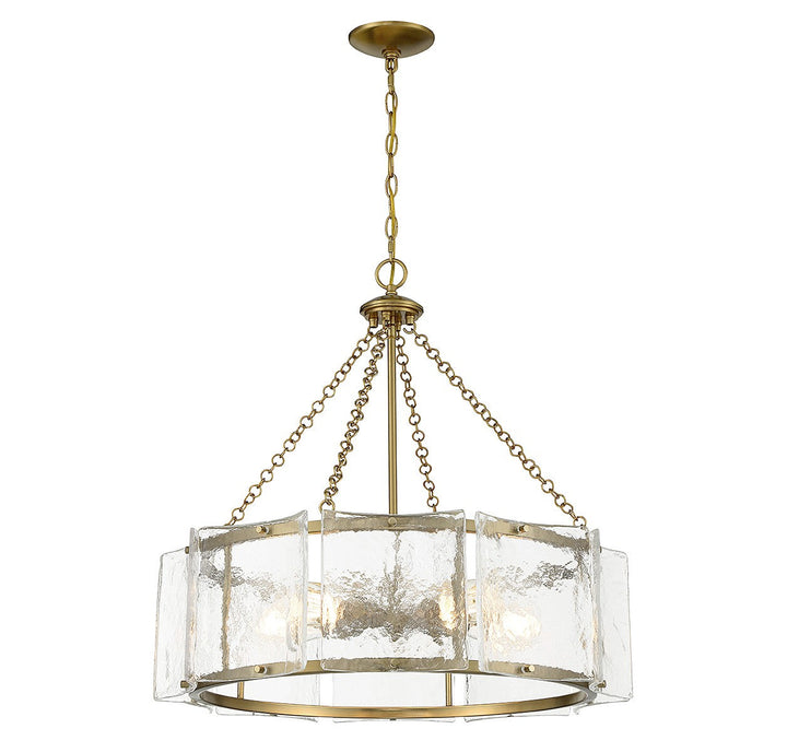 Savoy House Genry 1-8200-5-322 Chandelier Light - Warm Brass