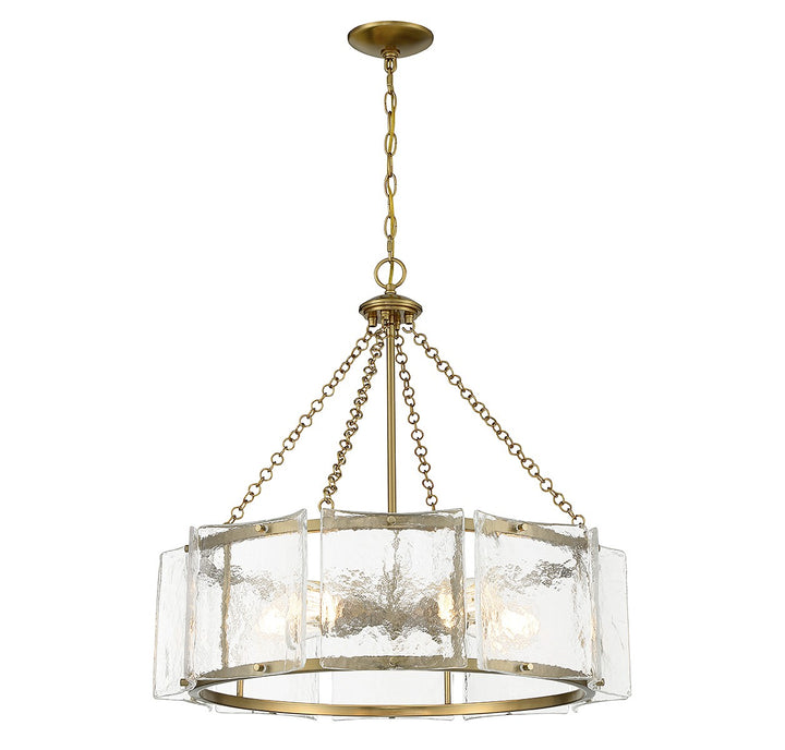 Savoy House Genry 1-8200-5-322 Chandelier Light - Warm Brass