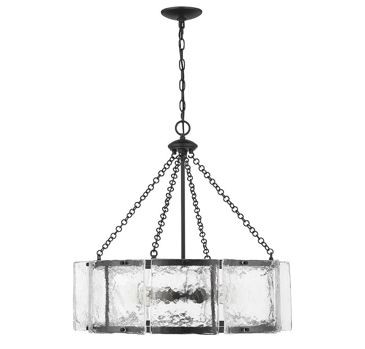 Savoy House Genry 1-8200-5-89 Chandelier Light - Matte Black