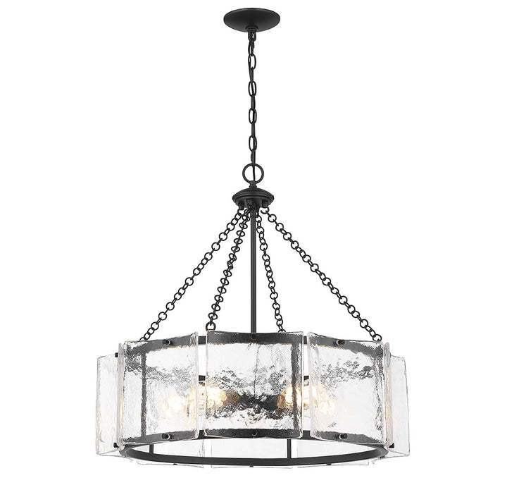 Savoy House Genry 1-8200-5-89 Chandelier Light - Matte Black