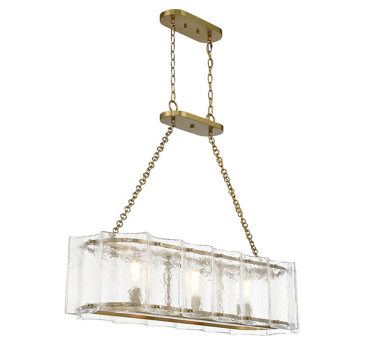 Savoy House Genry 1-8203-3-322 Pendant Light - Warm Brass