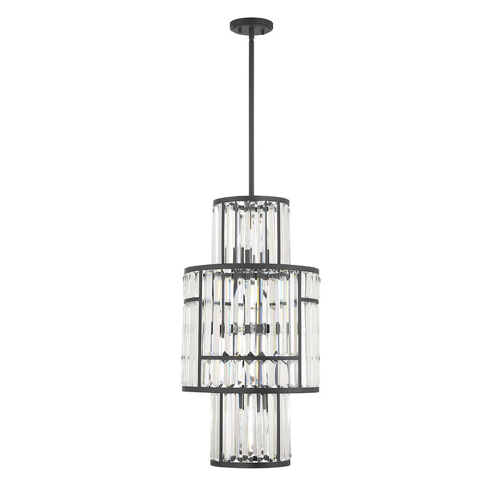 Savoy House Rohe 3-2226-8-89 Chandelier Light - Matte Black