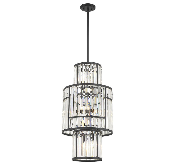 Savoy House Rohe 3-2226-8-89 Chandelier Light - Matte Black