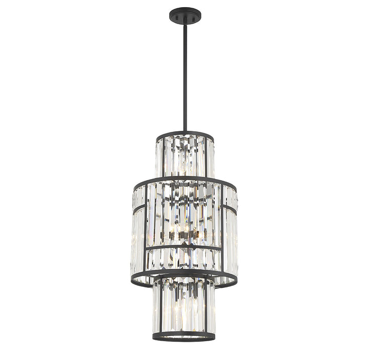 Savoy House Rohe 3-2226-8-89 Chandelier Light - Matte Black