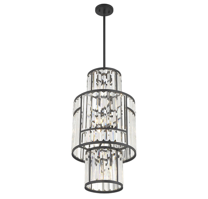 Savoy House Rohe 3-2226-8-89 Chandelier Light - Matte Black