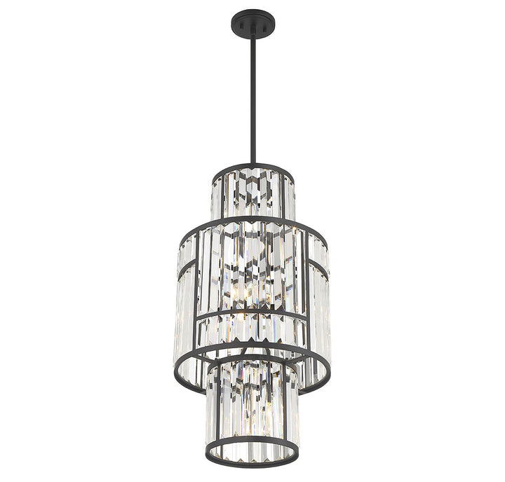 Savoy House Rohe 3-2226-8-89 Chandelier Light - Matte Black