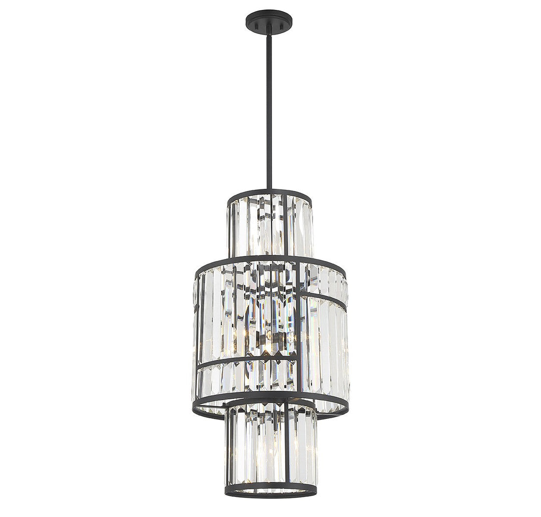 Savoy House Rohe 3-2226-8-89 Chandelier Light - Matte Black
