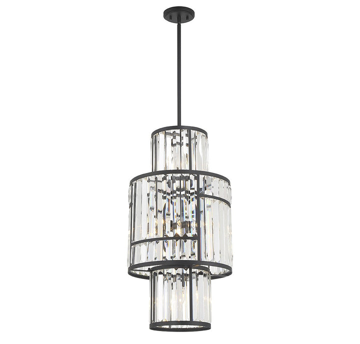 Savoy House Rohe 3-2226-8-89 Chandelier Light - Matte Black