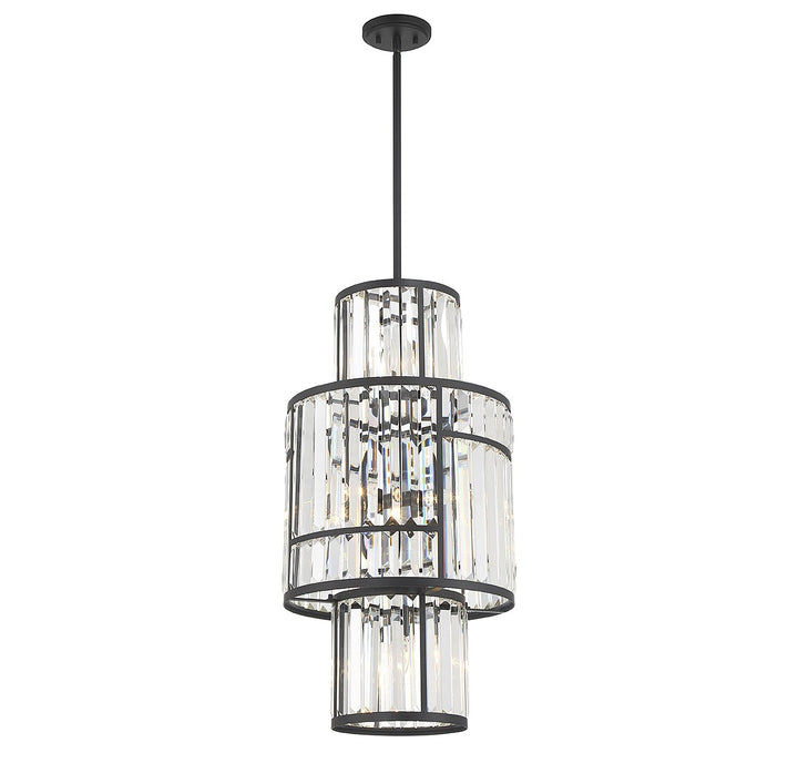 Savoy House Rohe 3-2226-8-89 Chandelier Light - Matte Black