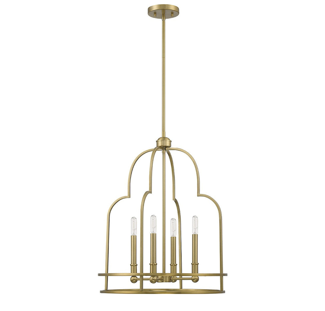 Savoy House Diplomat 3-6612-4-322 Pendant Light - Warm Brass