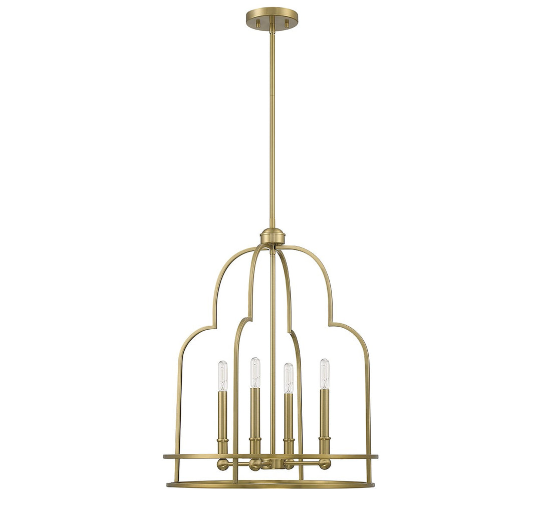 Savoy House Diplomat 3-6612-4-322 Pendant Light - Warm Brass