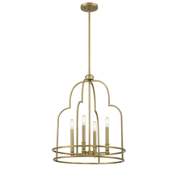 Savoy House Diplomat 3-6612-4-322 Pendant Light - Warm Brass