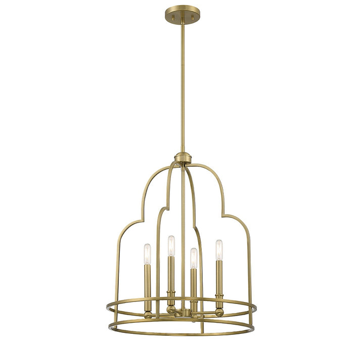 Savoy House Diplomat 3-6612-4-322 Pendant Light - Warm Brass