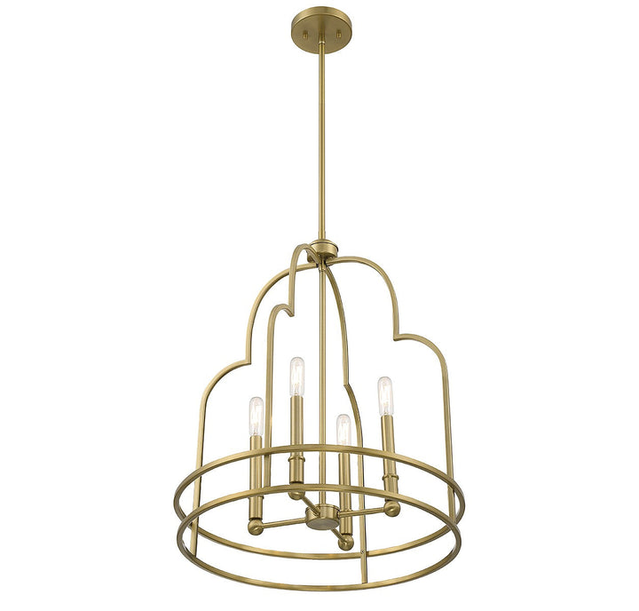 Savoy House Diplomat 3-6612-4-322 Pendant Light - Warm Brass