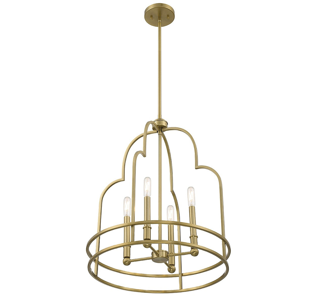 Savoy House Diplomat 3-6612-4-322 Pendant Light - Warm Brass