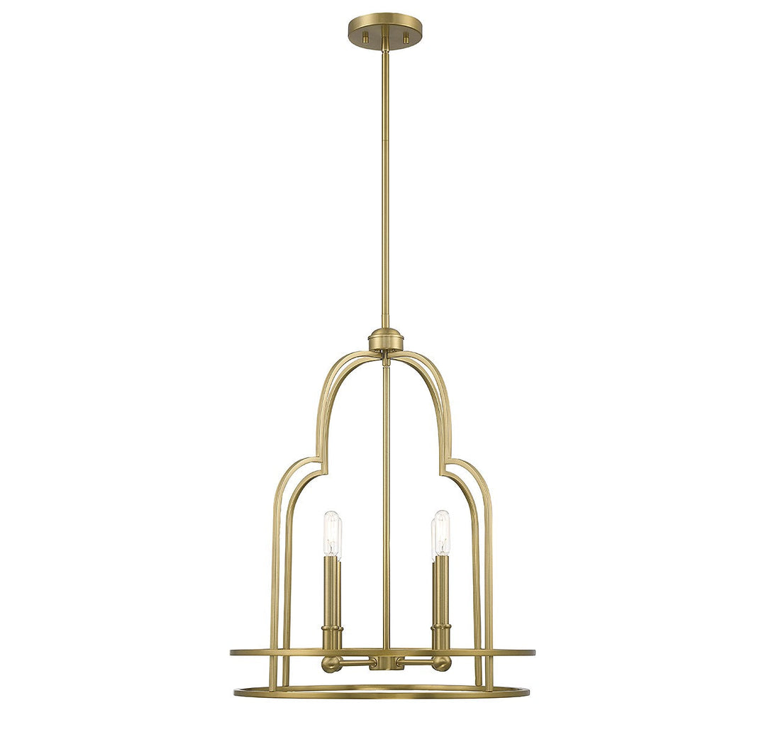 Savoy House Diplomat 3-6612-4-322 Pendant Light - Warm Brass