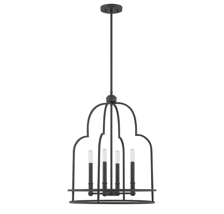 Savoy House Diplomat 3-6612-4-89 Pendant Light - Matte Black