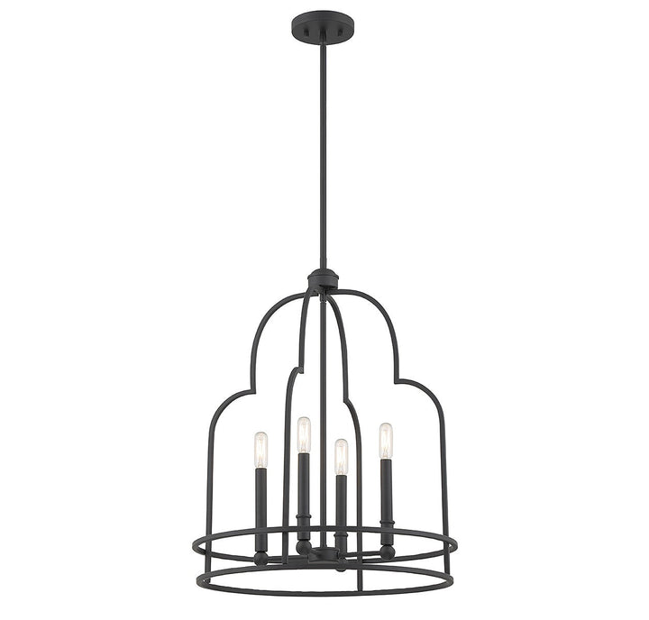 Savoy House Diplomat 3-6612-4-89 Pendant Light - Matte Black