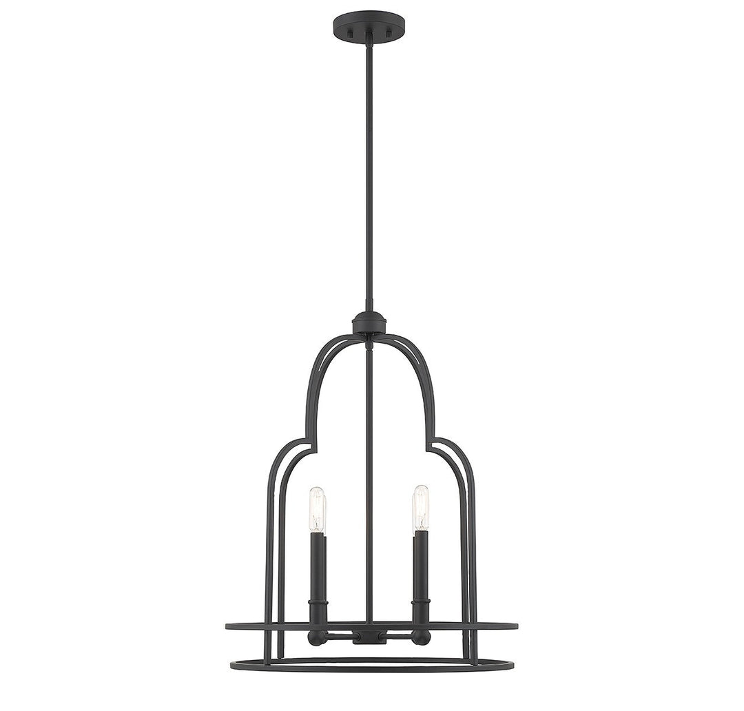 Savoy House Diplomat 3-6612-4-89 Pendant Light - Matte Black
