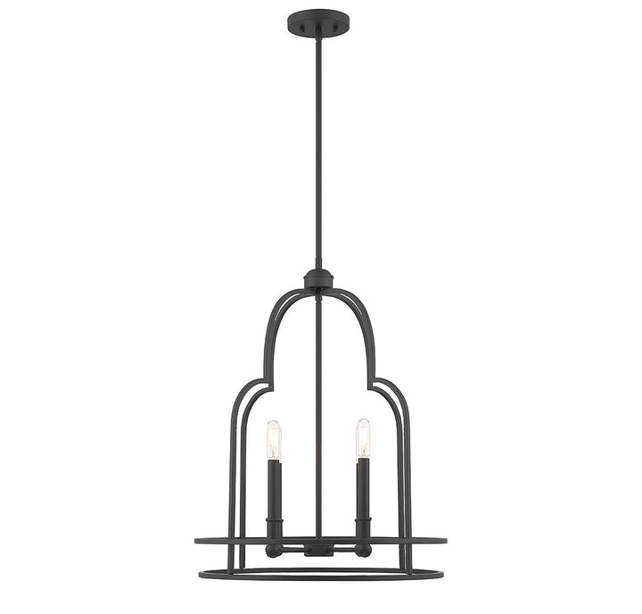 Savoy House Diplomat 3-6612-4-89 Pendant Light - Matte Black
