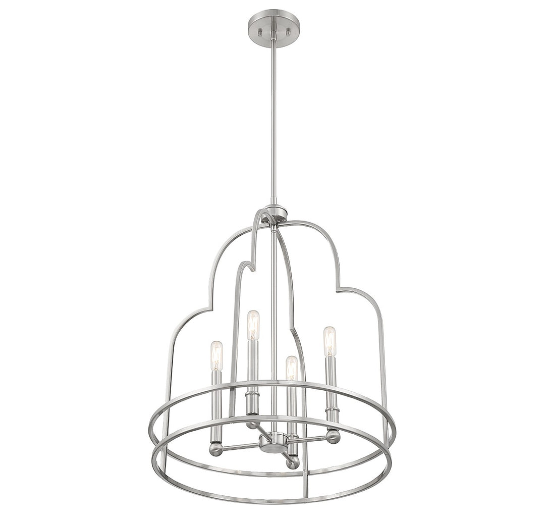 Savoy House Diplomat 3-6612-4-SN Pendant Light - Satin Nickel