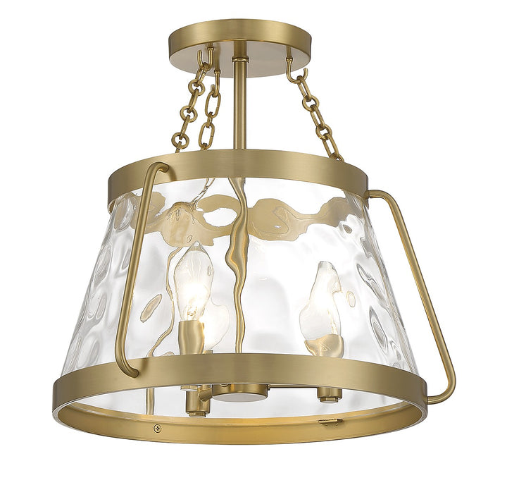 Savoy House Crawford 6-1802-3-322 Ceiling Light - Warm Brass