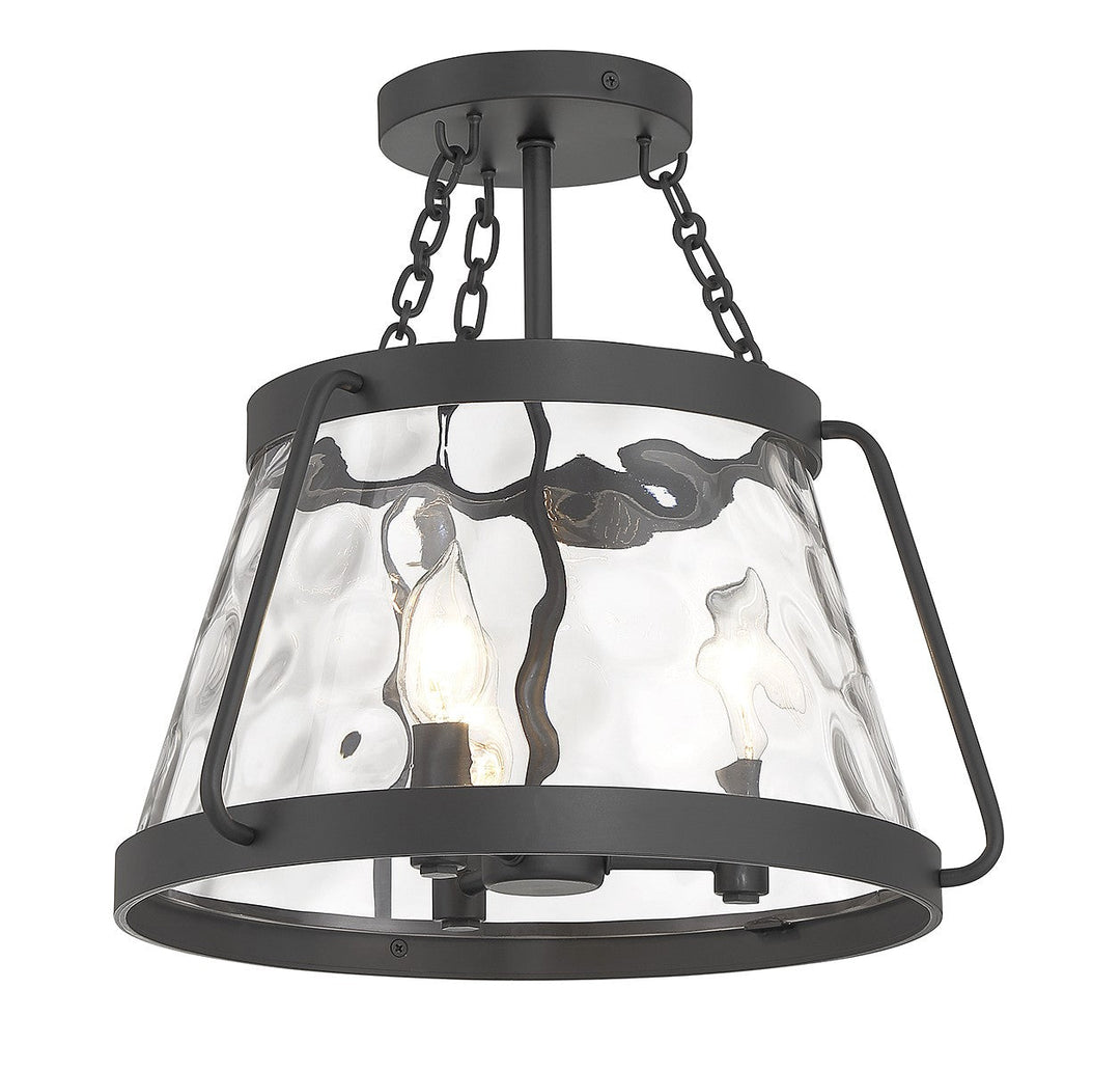 Savoy House Crawford 6-1802-3-89 Ceiling Light - Matte Black