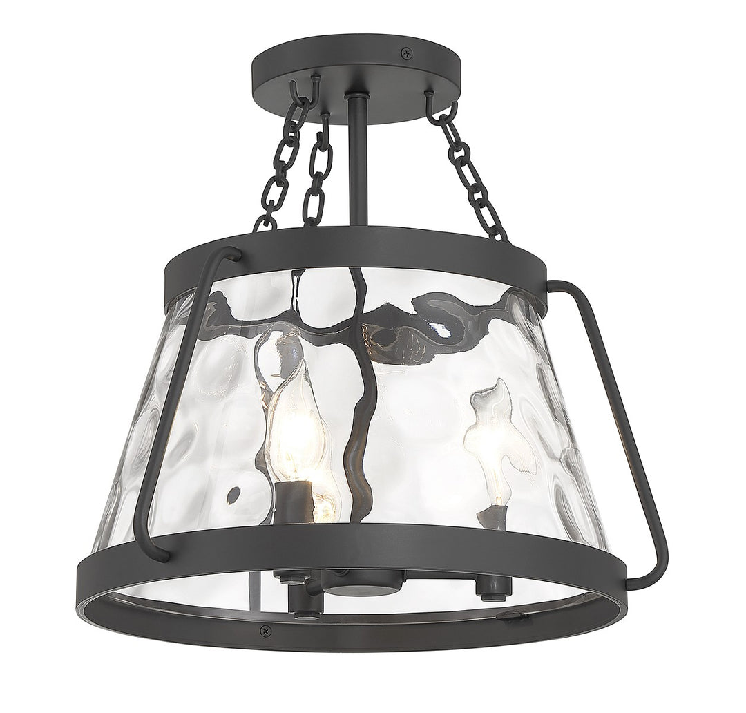 Savoy House Crawford 6-1802-3-89 Ceiling Light - Matte Black