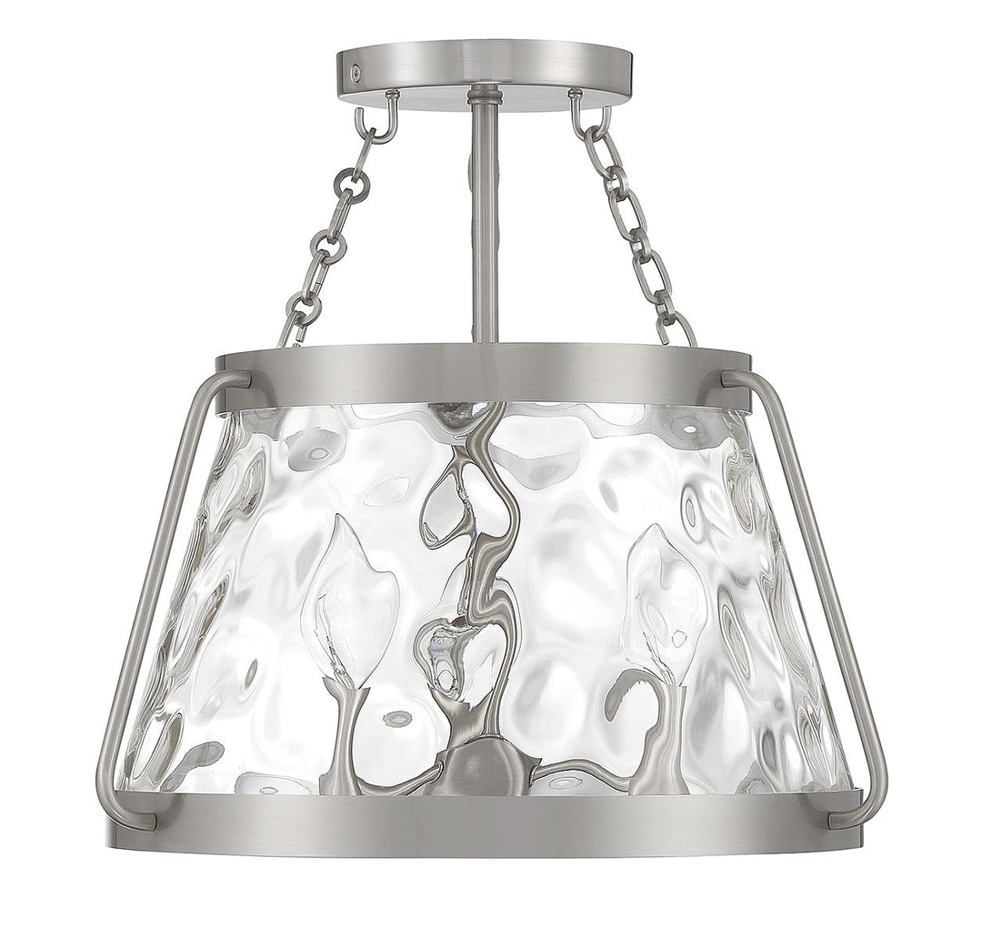 Savoy House Crawford 6-1802-3-SN Ceiling Light - Satin Nickel
