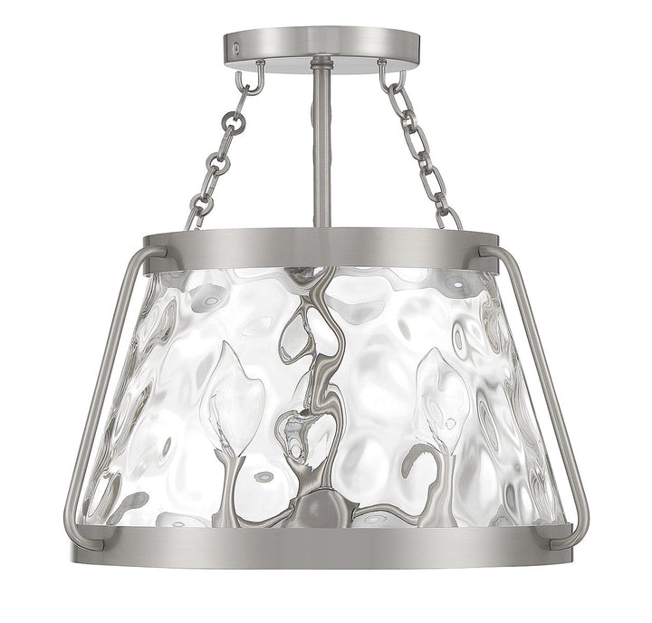 Savoy House Crawford 6-1802-3-SN Ceiling Light - Satin Nickel