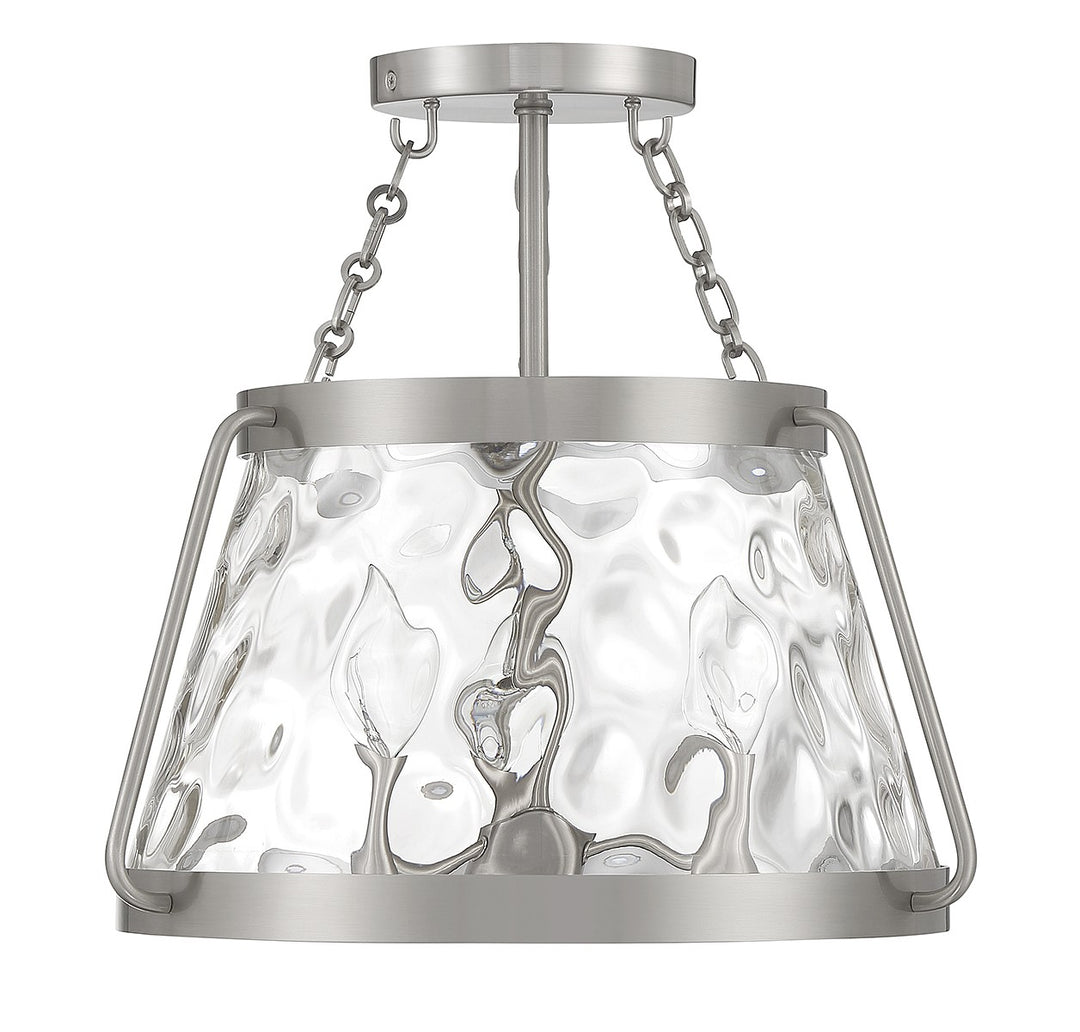 Savoy House Crawford 6-1802-3-SN Ceiling Light - Satin Nickel