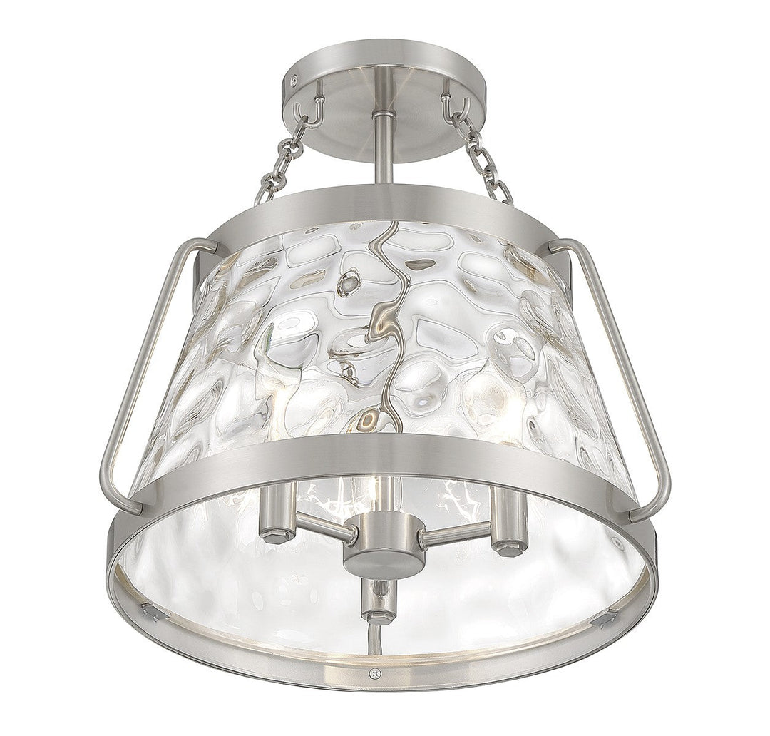 Savoy House Crawford 6-1802-3-SN Ceiling Light - Satin Nickel