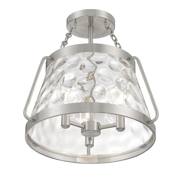 Savoy House Crawford 6-1802-3-SN Ceiling Light - Satin Nickel