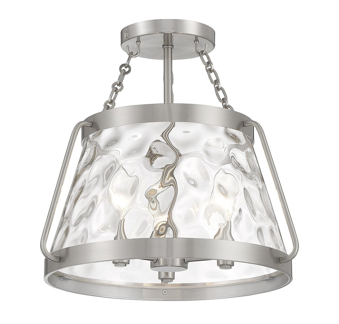 Savoy House Crawford 6-1802-3-SN Ceiling Light - Satin Nickel
