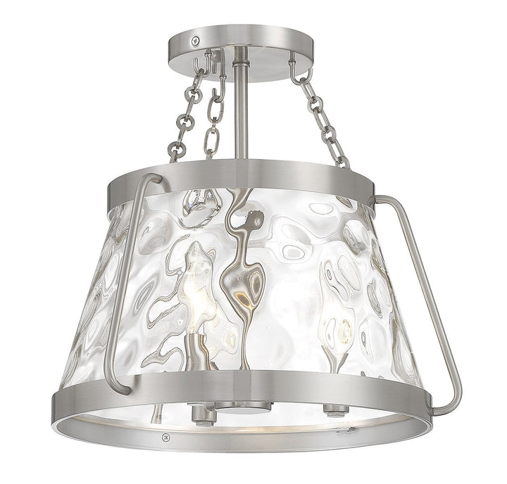 Savoy House Crawford 6-1802-3-SN Ceiling Light - Satin Nickel