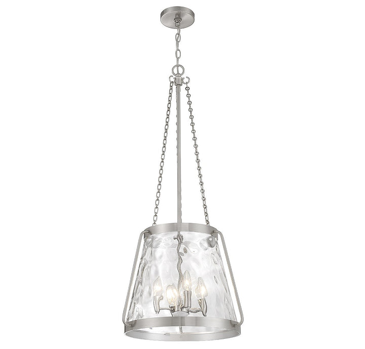 Savoy House Crawford 7-1804-4-SN Chandelier Light - Satin Nickel