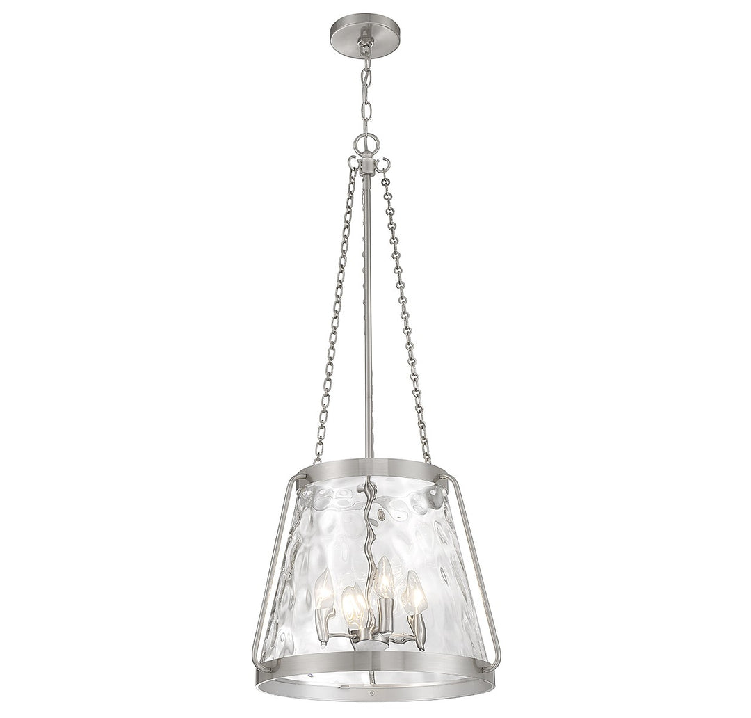 Savoy House Crawford 7-1804-4-SN Chandelier Light - Satin Nickel